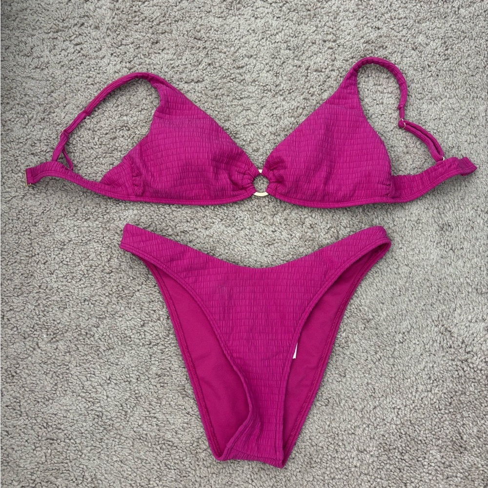 Abercrombie Pink Bikini Set